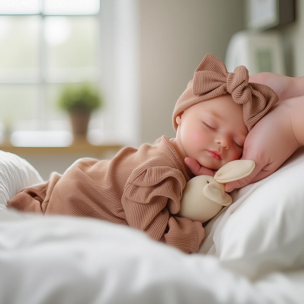 16 Inch Silicone Baby Doll Weighted 4LB, Lifelike Newborn Dolls