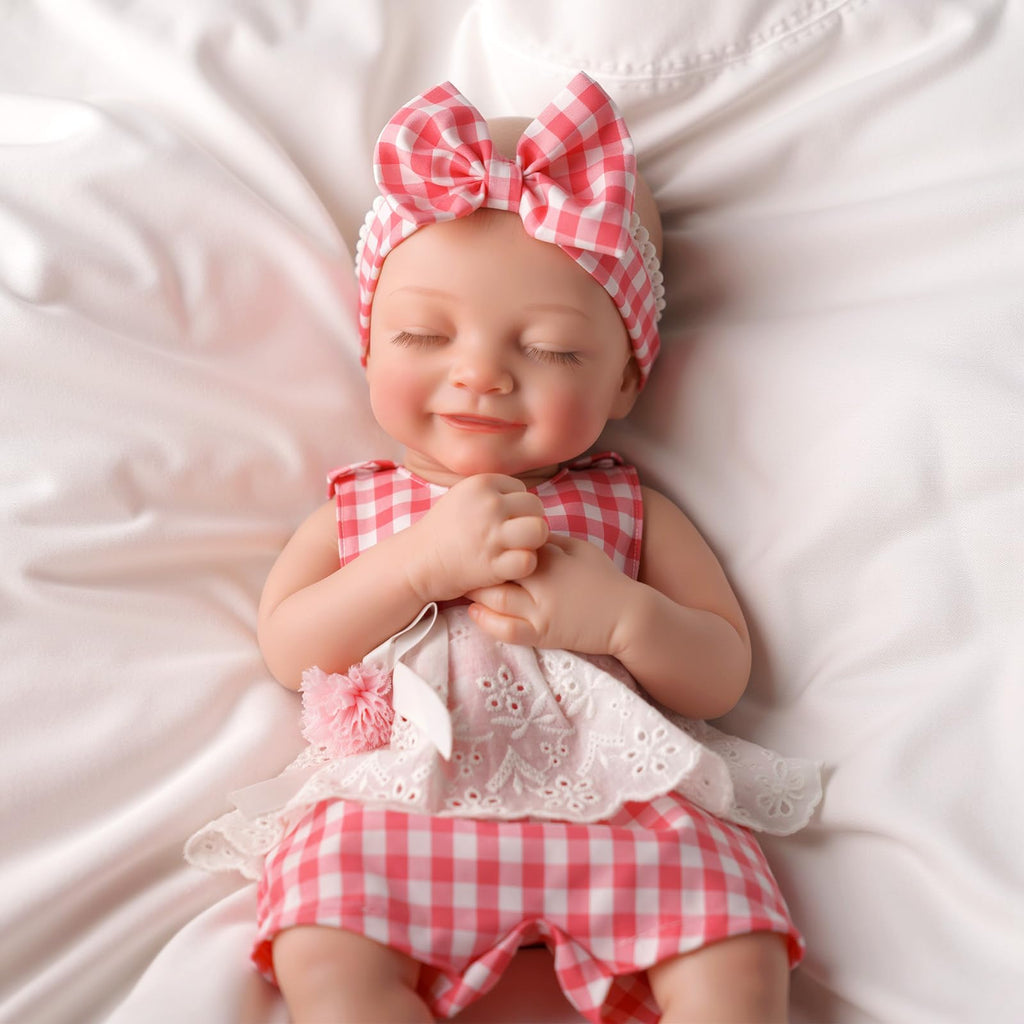 Silicone Baby Doll, 16 Inch Lifelike Reborn Dolls with Accessories