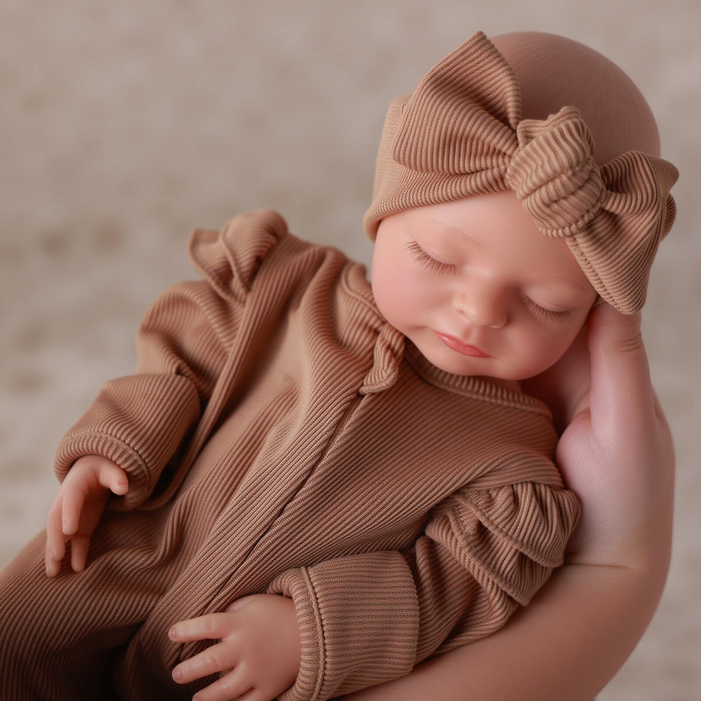 16 Inch Silicone Baby Doll Weighted 4LB, Lifelike Newborn Dolls