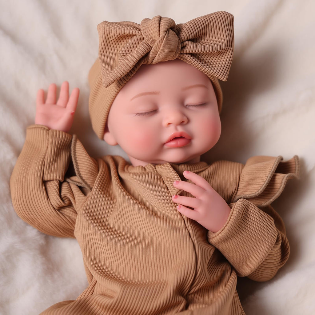 Silicone Baby Doll -16 Inch (Weight 5.5 Lb) Reborn Baby Dolls Girl