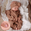 16 Inch Silicone Baby Doll Weighted 4LB, Lifelike Newborn Dolls