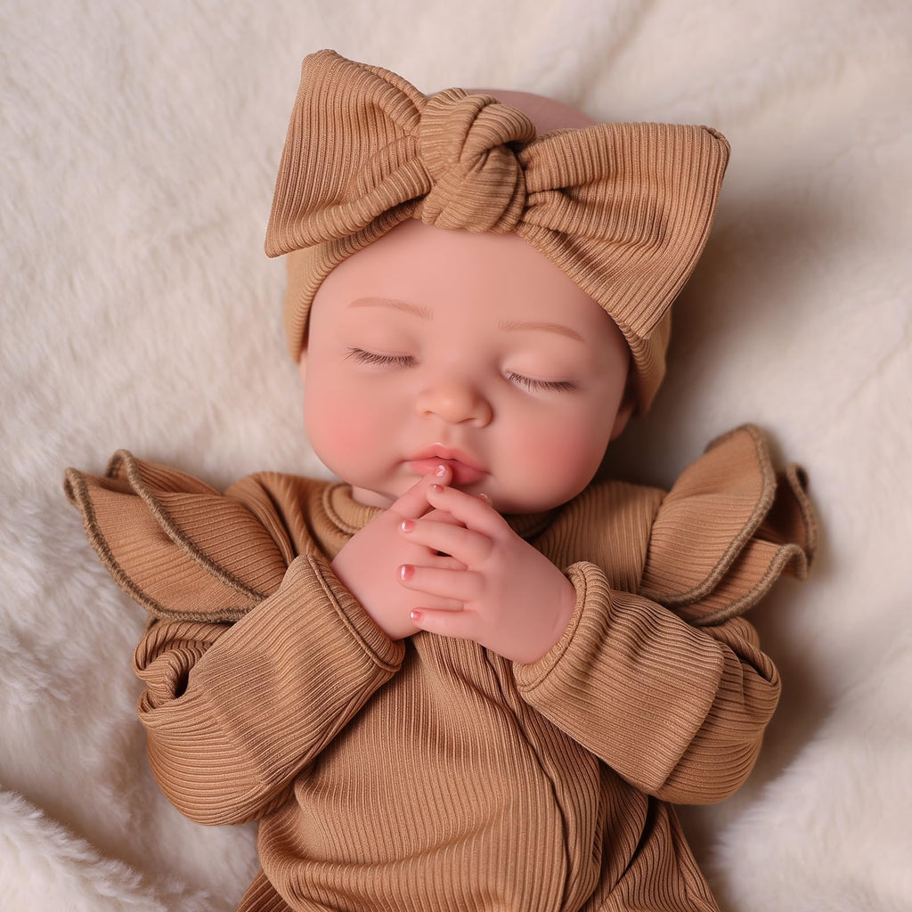 Silicone Baby Doll -16 Inch (Weight 5.5 Lb) Reborn Baby Dolls Girl